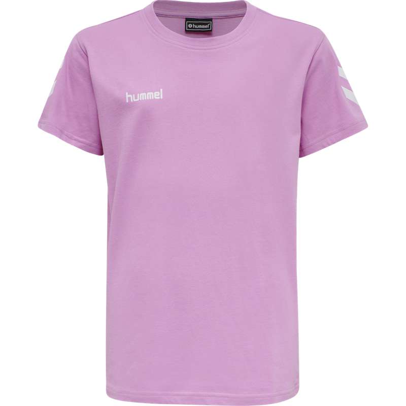 T Shirts Hummel Go Cotton S/S Enfant Lavande | 439121-736