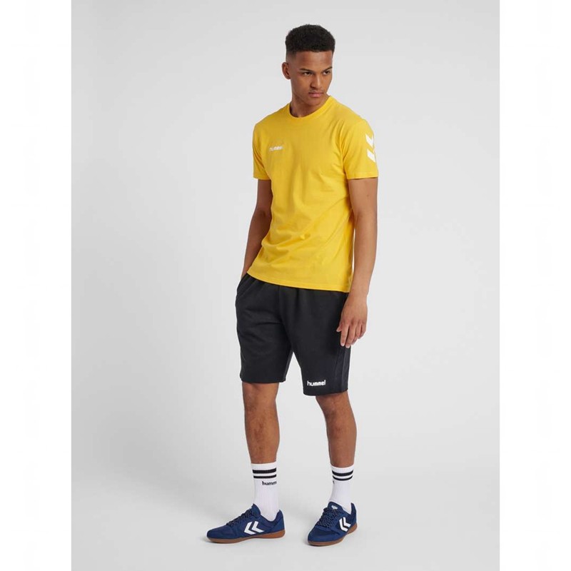 T Shirts Hummel Go Cotton S/S Homme Jaune | 453437-549
