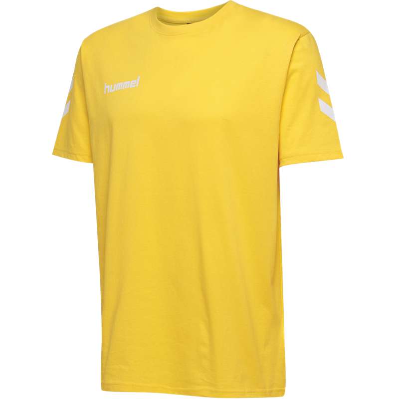 T Shirts Hummel Go Cotton S/S Homme Jaune | 453437-549