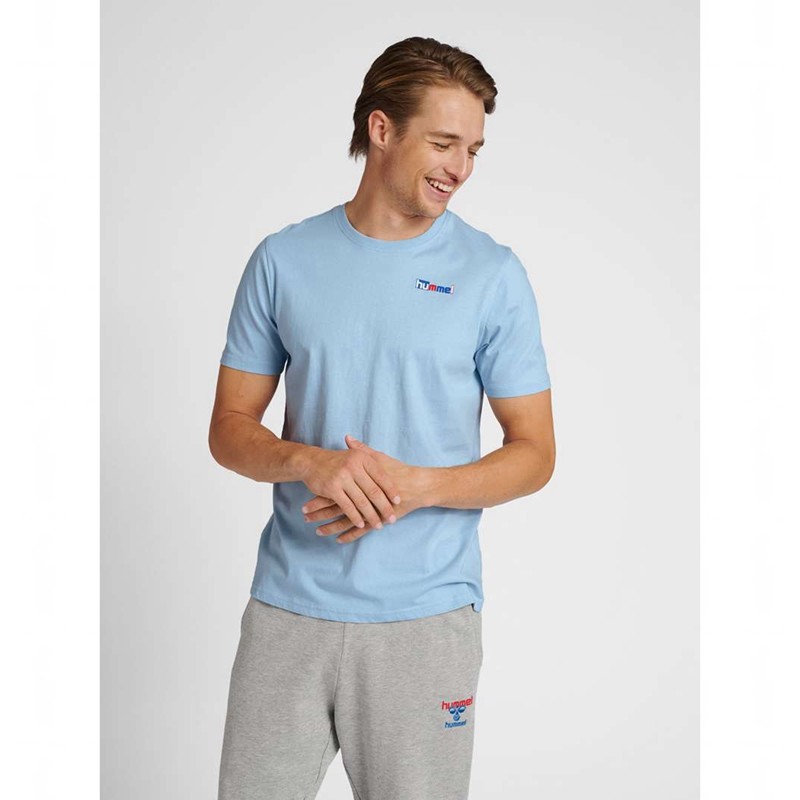 T Shirts Hummel Ic Marty Homme Bleu | 619644-422