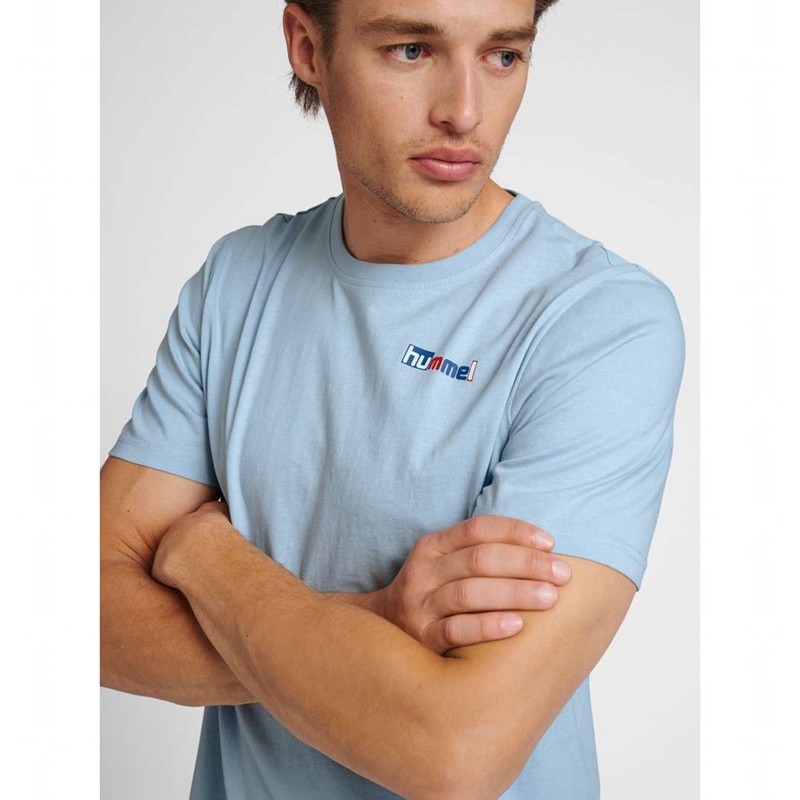 T Shirts Hummel Ic Marty Homme Bleu | 619644-422