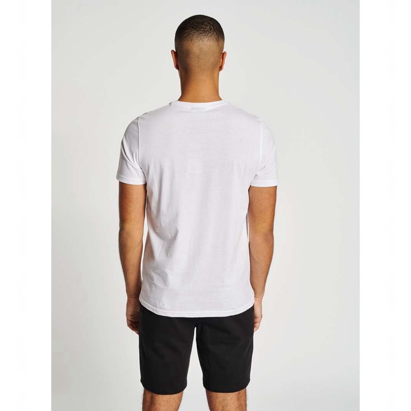 T Shirts Hummel Icons Graphic Homme Blanche | 146496-761