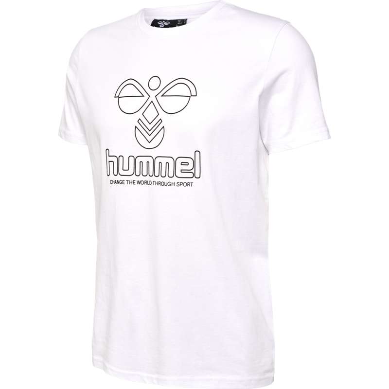 T Shirts Hummel Icons Graphic Homme Blanche | 146496-761