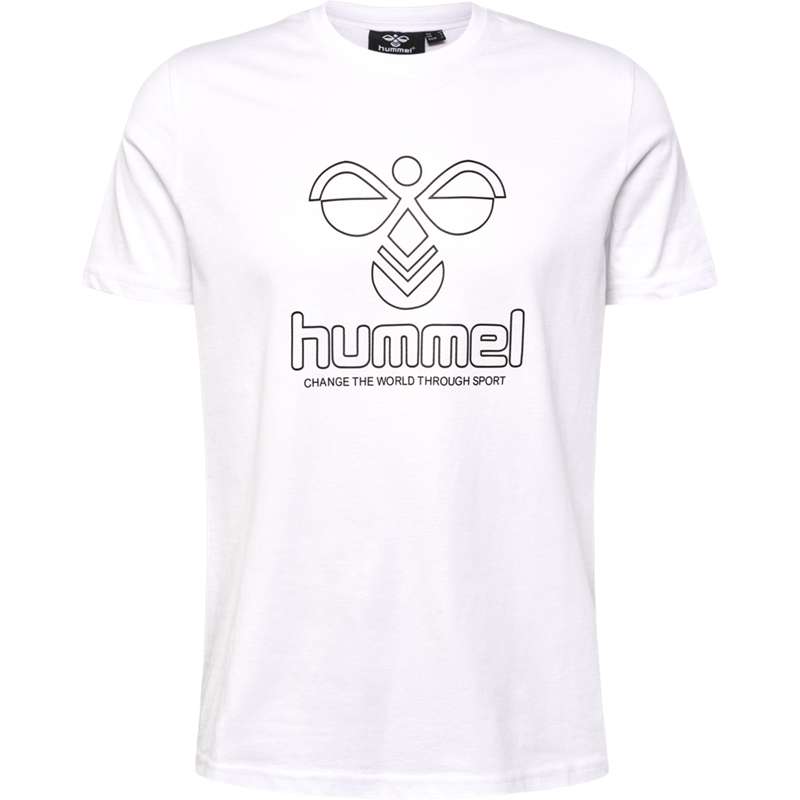 T Shirts Hummel Icons Graphic Homme Blanche | 146496-761