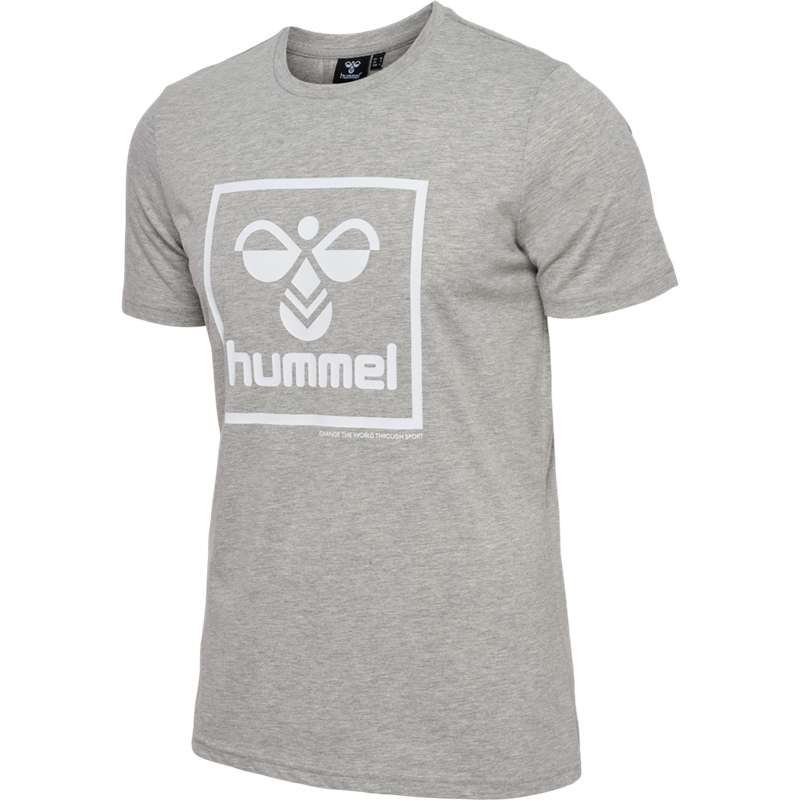 T Shirts Hummel Isam 2.0 Homme Grise | 856202-436