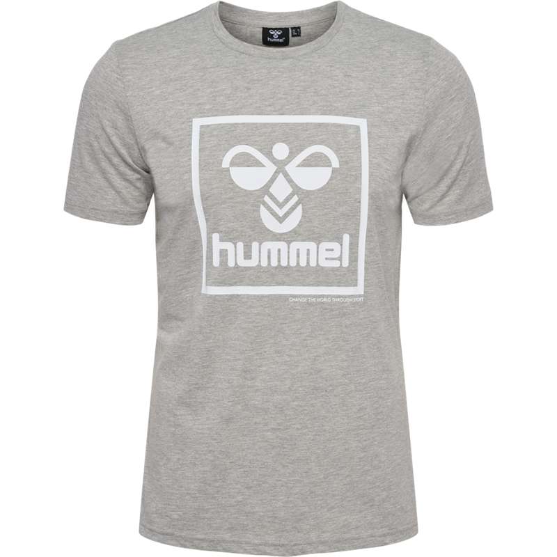 T Shirts Hummel Isam 2.0 Homme Grise | 856202-436