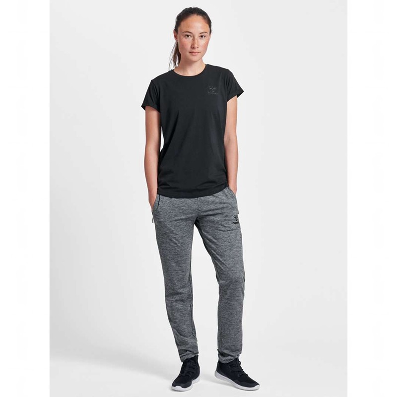 T Shirts Hummel Isobella S/S Femme Noir | 927777-916