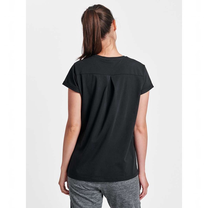 T Shirts Hummel Isobella S/S Femme Noir | 927777-916