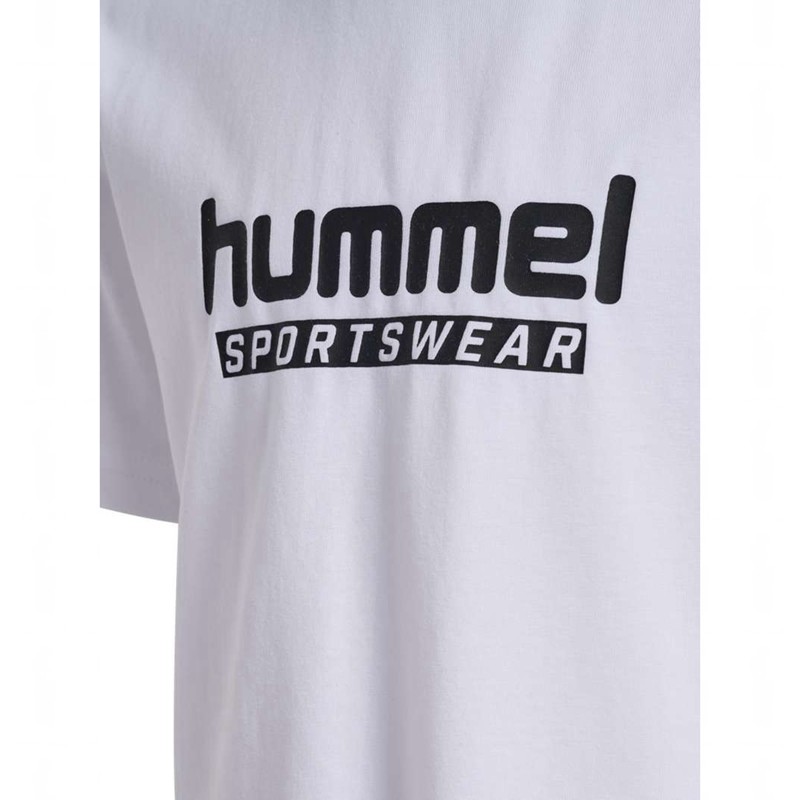 T Shirts Hummel Jr Base S/S Enfant Blanche | 015077-529