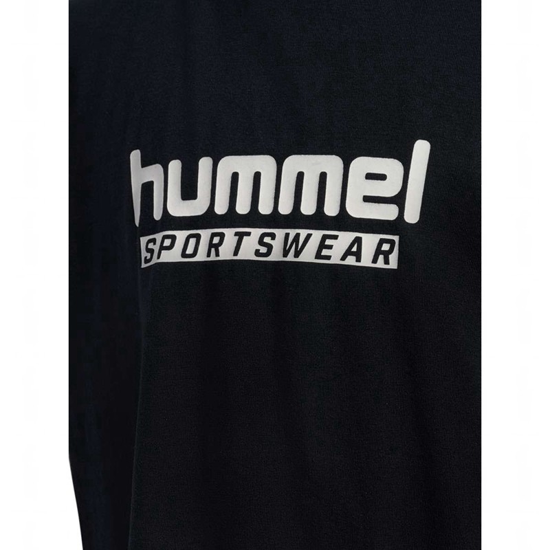 T Shirts Hummel Jr Base S/S Enfant Noir | 393091-188