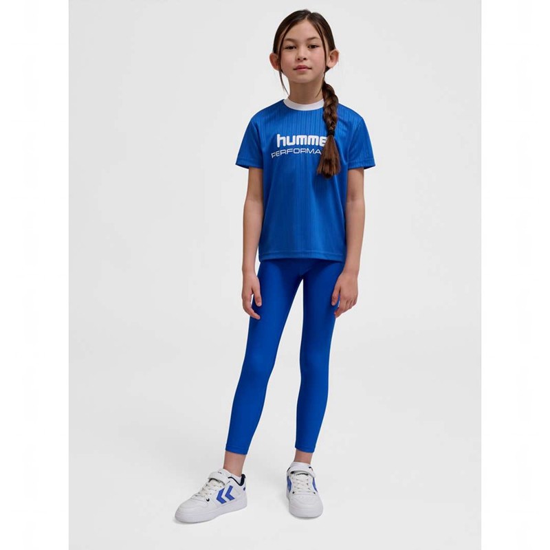 T Shirts Hummel Jr Fast Loose S/S Enfant Bleu | 118682-029