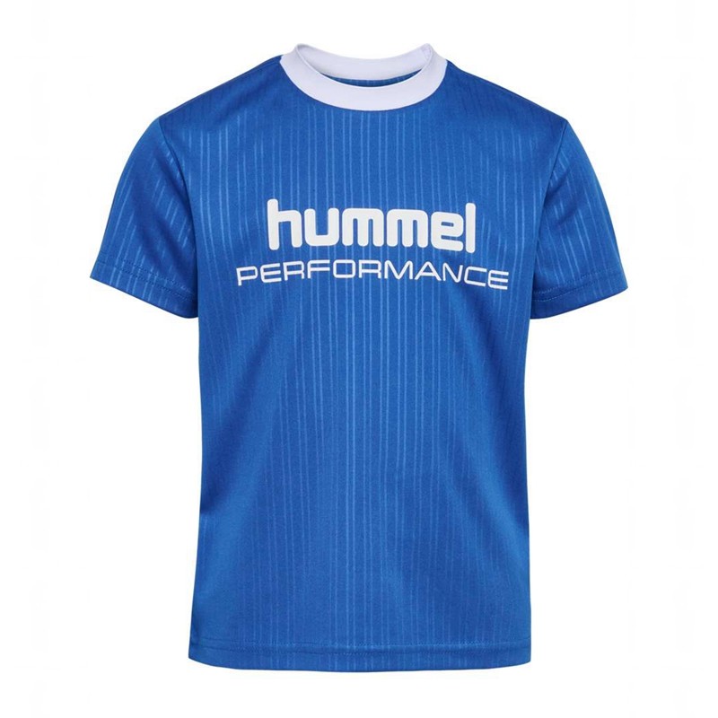 T Shirts Hummel Jr Fast Loose S/S Enfant Bleu | 118682-029
