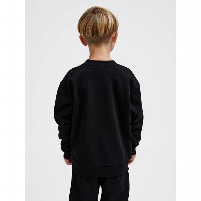 T Shirts Hummel Jr Loose Crewneck Bee Enfant Noir | 026679-748