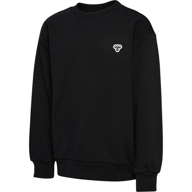 T Shirts Hummel Jr Loose Crewneck Bee Enfant Noir | 026679-748