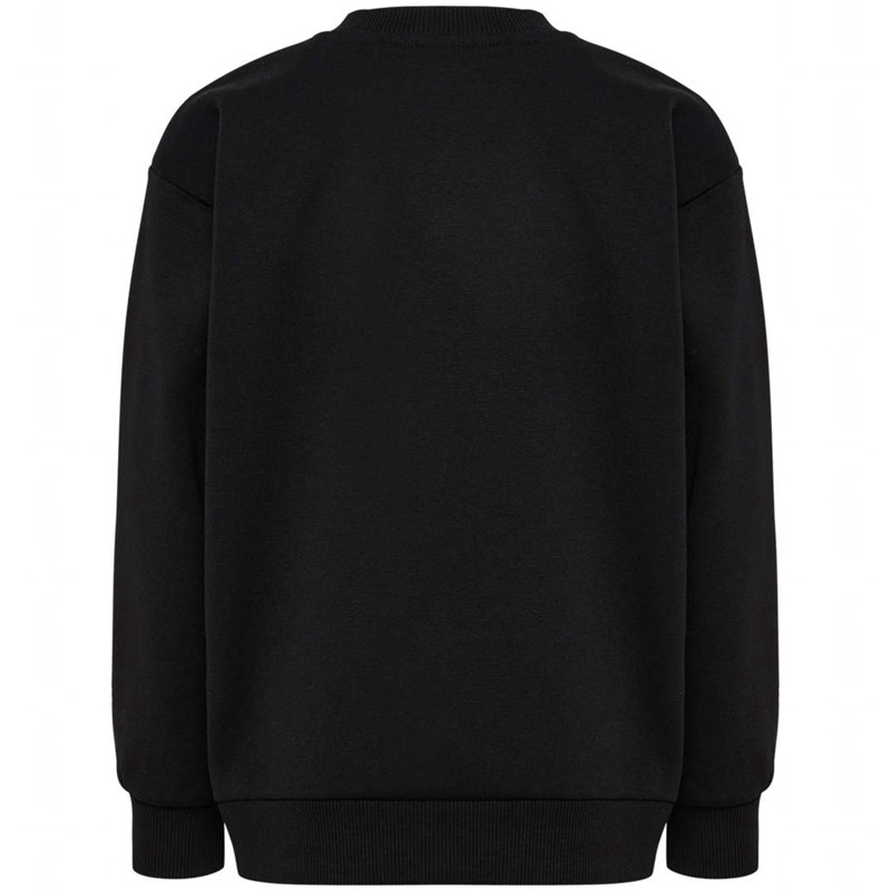 T Shirts Hummel Jr Loose Crewneck Bee Enfant Noir | 026679-748