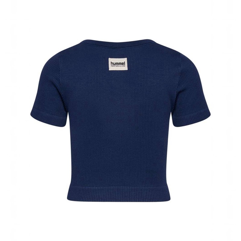T Shirts Hummel Jr Seamless Rib S/S Enfant Noir | 000235-328