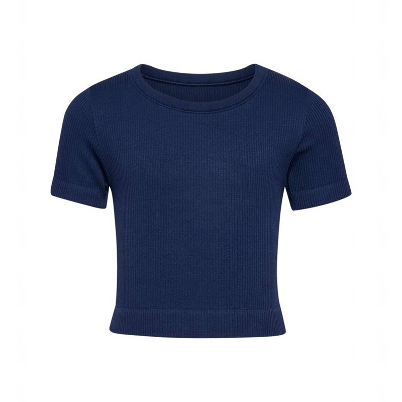 T Shirts Hummel Jr Seamless Rib S/S Enfant Noir | 000235-328