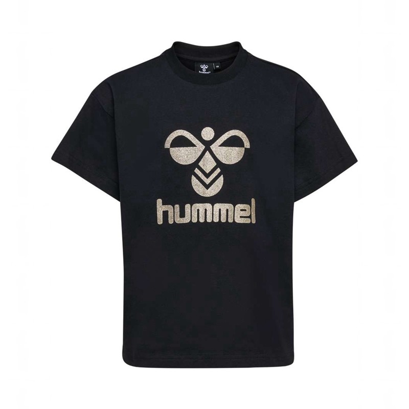 T Shirts Hummel Karoline S/S Enfant Noir | 435970-313