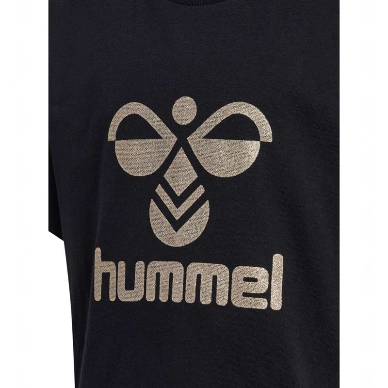 T Shirts Hummel Karoline S/S Enfant Noir | 435970-313
