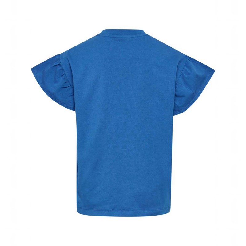 T Shirts Hummel Kasandra S/S Enfant Bleu | 293129-933