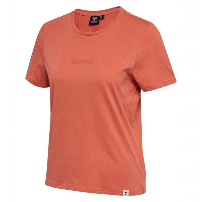 T Shirts Hummel Legacy Femme Abricot | 479672-272