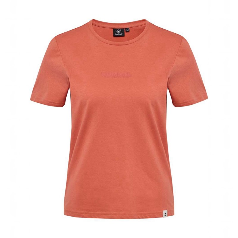 T Shirts Hummel Legacy Femme Abricot | 479672-272