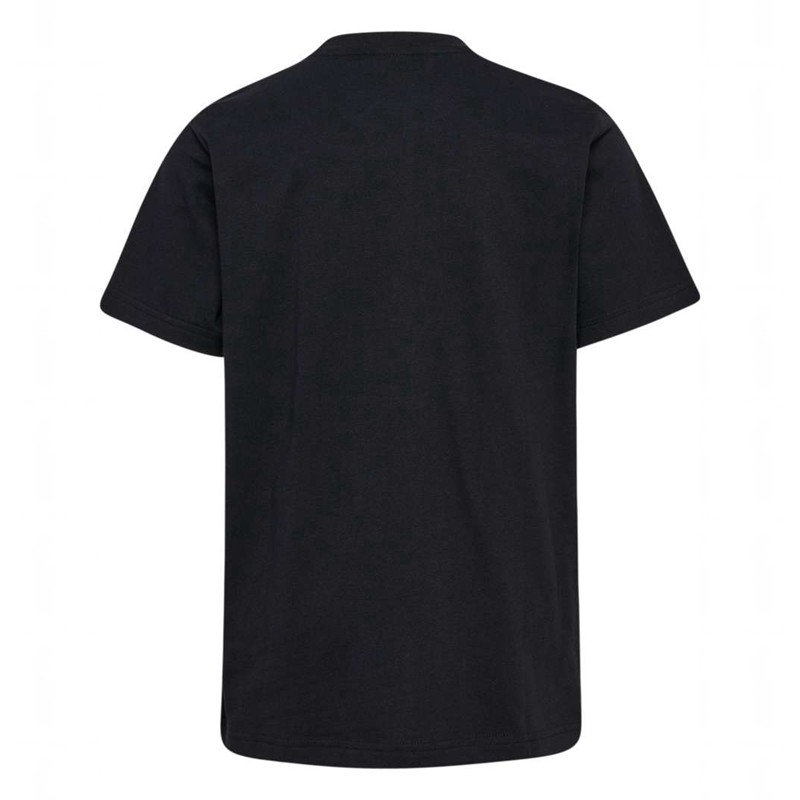 T Shirts Hummel Leo S/S Enfant Noir | 703582-036