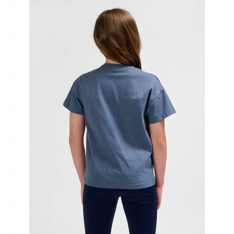 T Shirts Hummel Libi Enfant Bleu | 529860-202