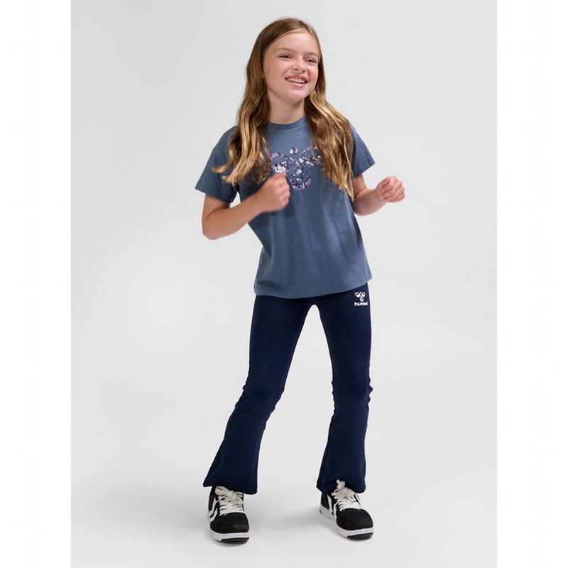 T Shirts Hummel Libi Enfant Bleu | 529860-202