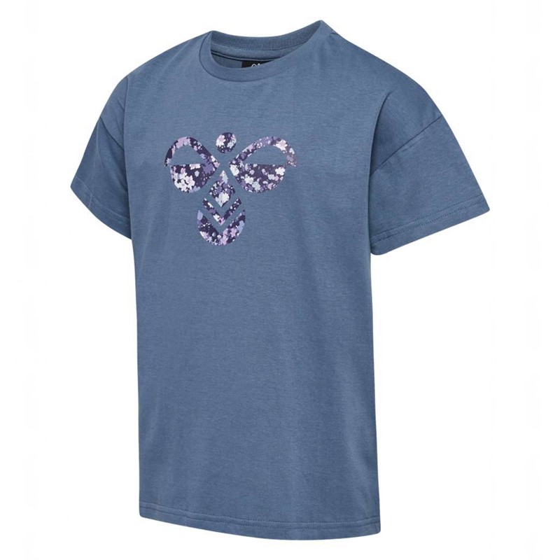T Shirts Hummel Libi Enfant Bleu | 529860-202