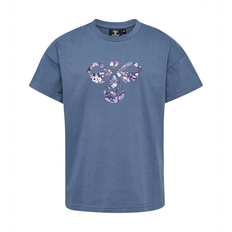 T Shirts Hummel Libi Enfant Bleu | 529860-202