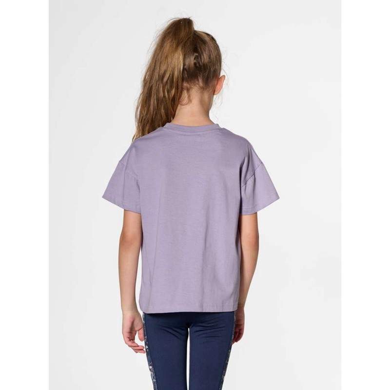 T Shirts Hummel Libi Enfant Lavande | 333796-234