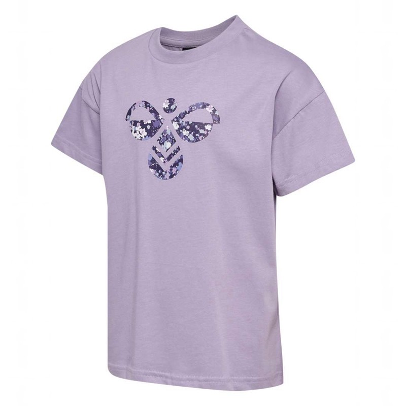 T Shirts Hummel Libi Enfant Lavande | 333796-234