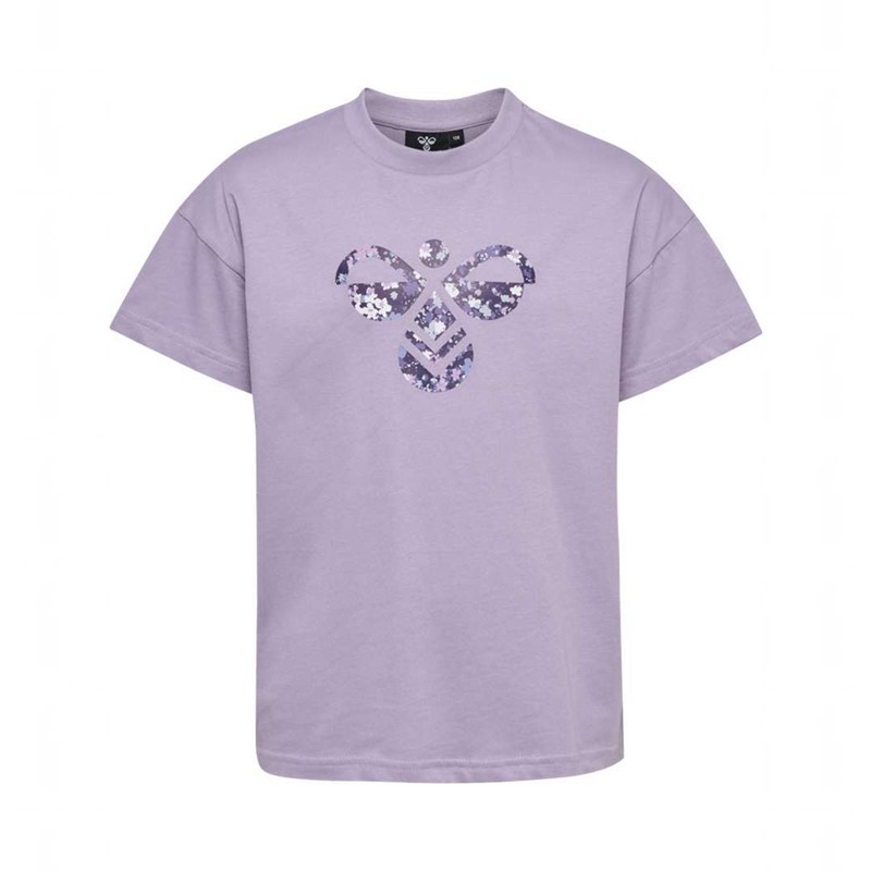 T Shirts Hummel Libi Enfant Lavande | 333796-234