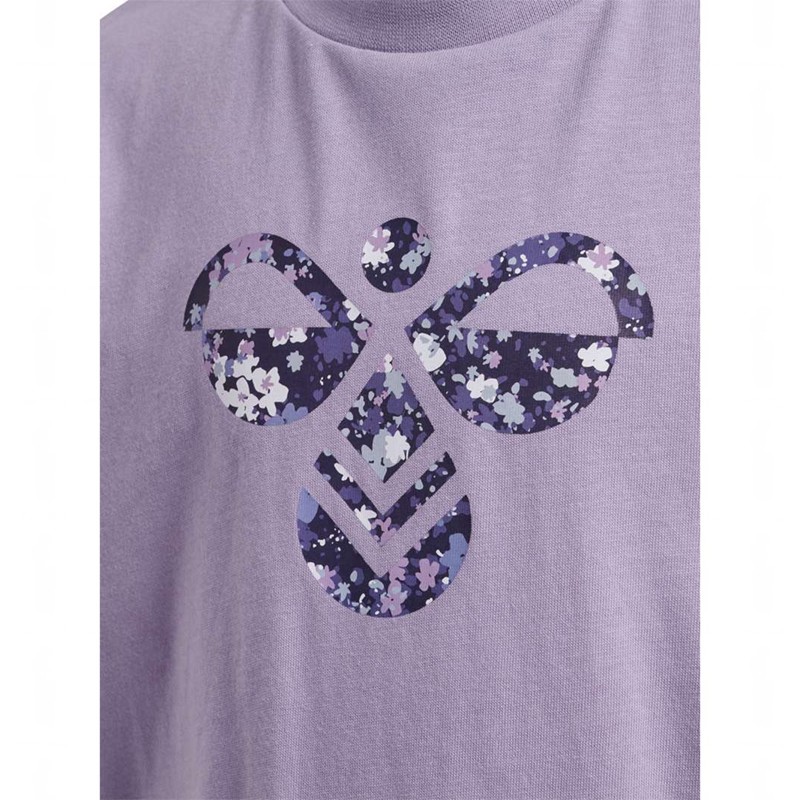 T Shirts Hummel Libi Enfant Lavande | 333796-234
