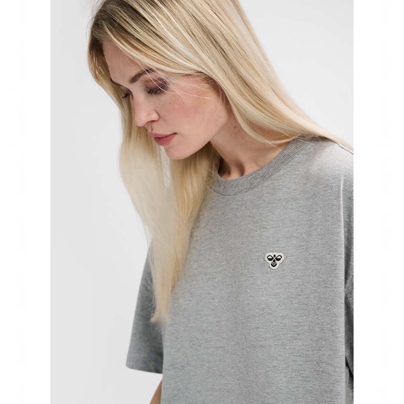 T Shirts Hummel Loose Bee S/S Femme Grise | 721531-254