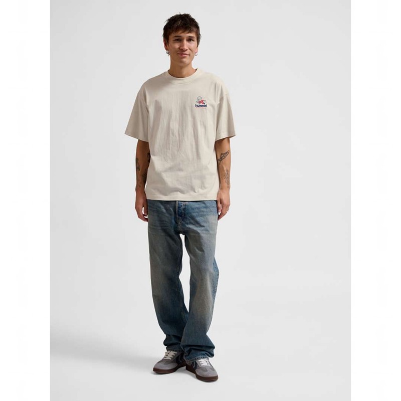 T Shirts Hummel Loose S/S Headball Homme Blanche | 730143-924