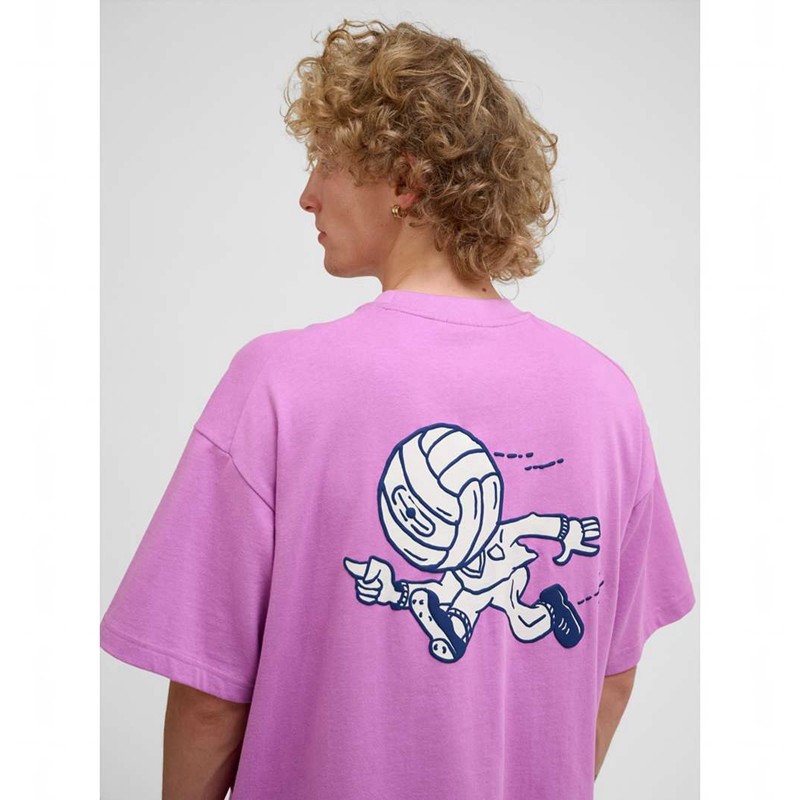 T Shirts Hummel Loose S/S Headball Homme Rose | 954453-368