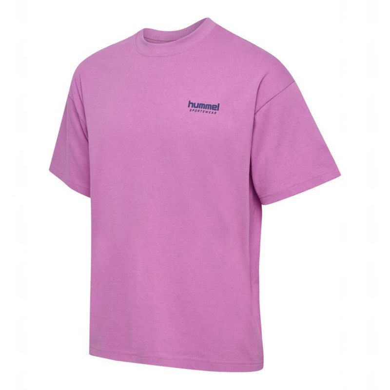 T Shirts Hummel Loose S/S Headball Homme Rose | 954453-368