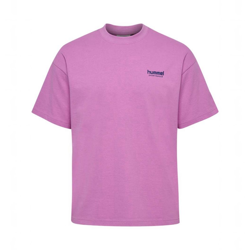 T Shirts Hummel Loose S/S Headball Homme Rose | 954453-368