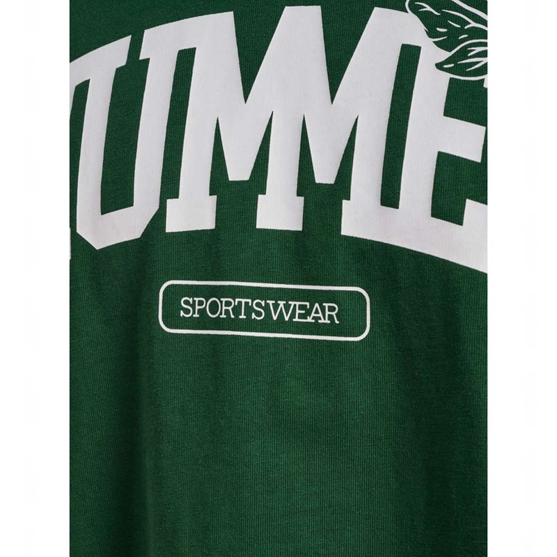 T Shirts Hummel Loose S/S University Bee Homme Vert | 345633-191
