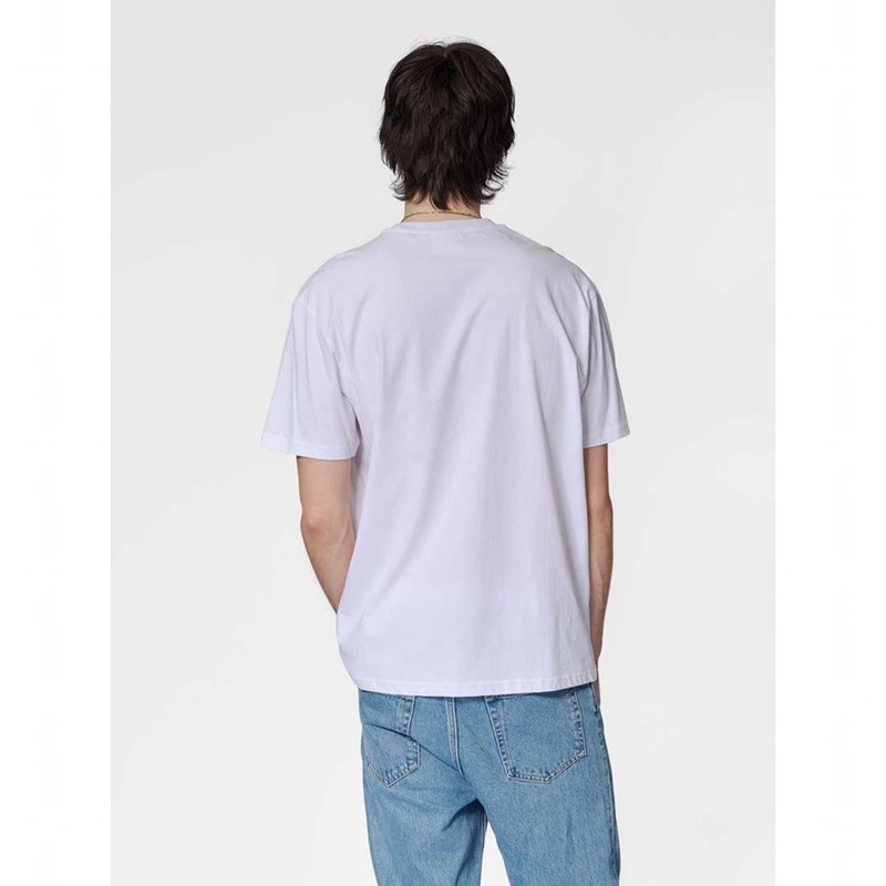 T Shirts Hummel Loose S/S University Bee Homme Blanche | 492016-221