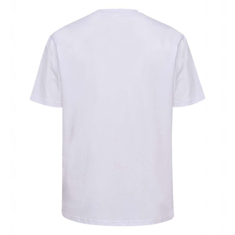 T Shirts Hummel Loose S/S University Bee Homme Blanche | 492016-221