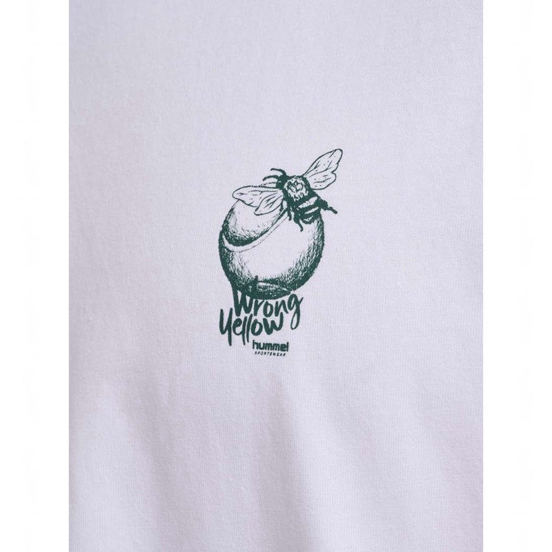 T Shirts Hummel Loose S/S Wrong Yellow Homme Lavande | 446631-433