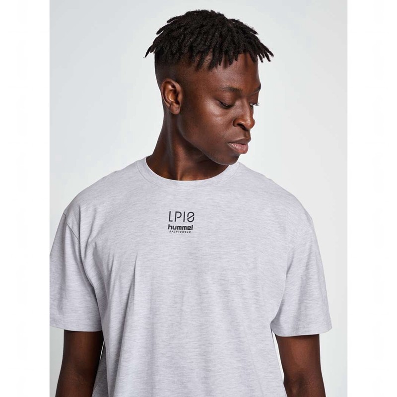 T Shirts Hummel Lp10 Boxy Homme Grise | 232226-675