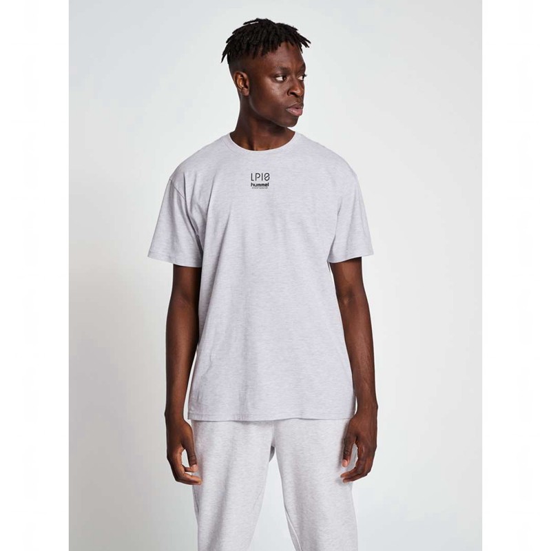 T Shirts Hummel Lp10 Boxy Homme Grise | 232226-675