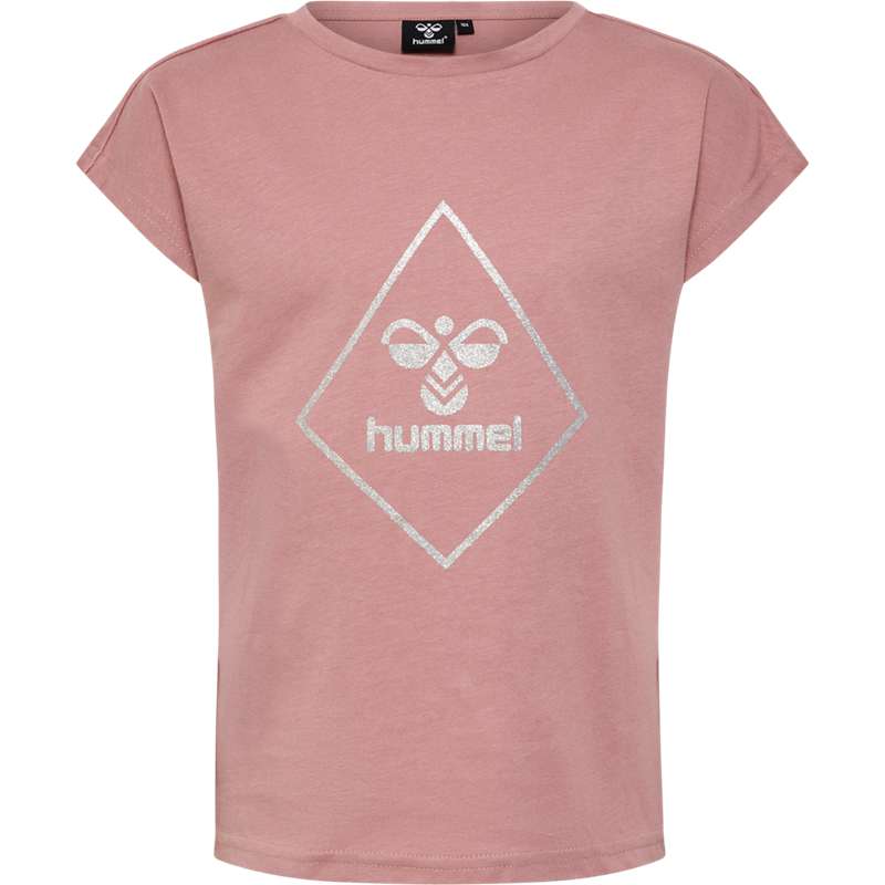 T Shirts Hummel Luna S/S Enfant Rose | 804423-157