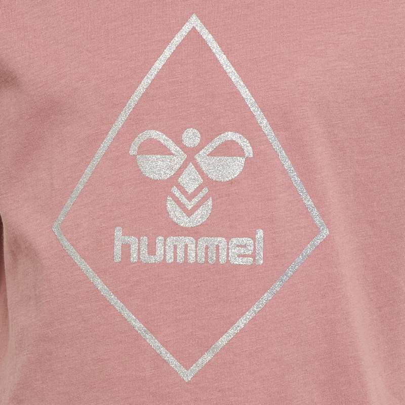 T Shirts Hummel Luna S/S Enfant Rose | 804423-157