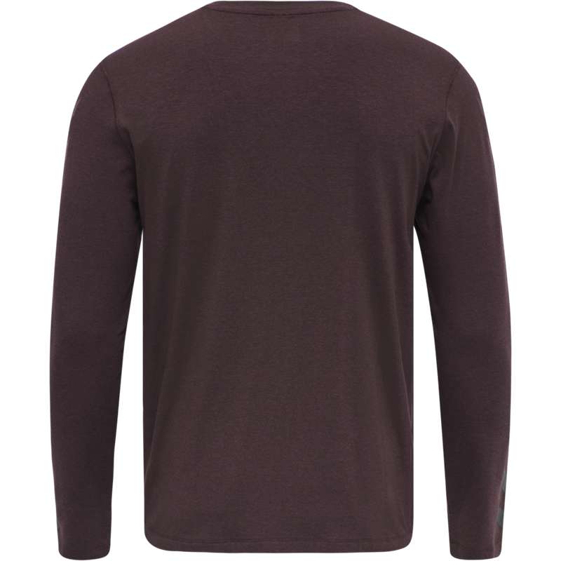 T Shirts Hummel Mace Ls Homme Bordeaux | 031609-425