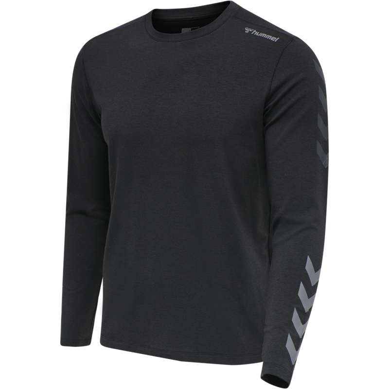 T Shirts Hummel Mace Ls Homme Noir | 946414-069